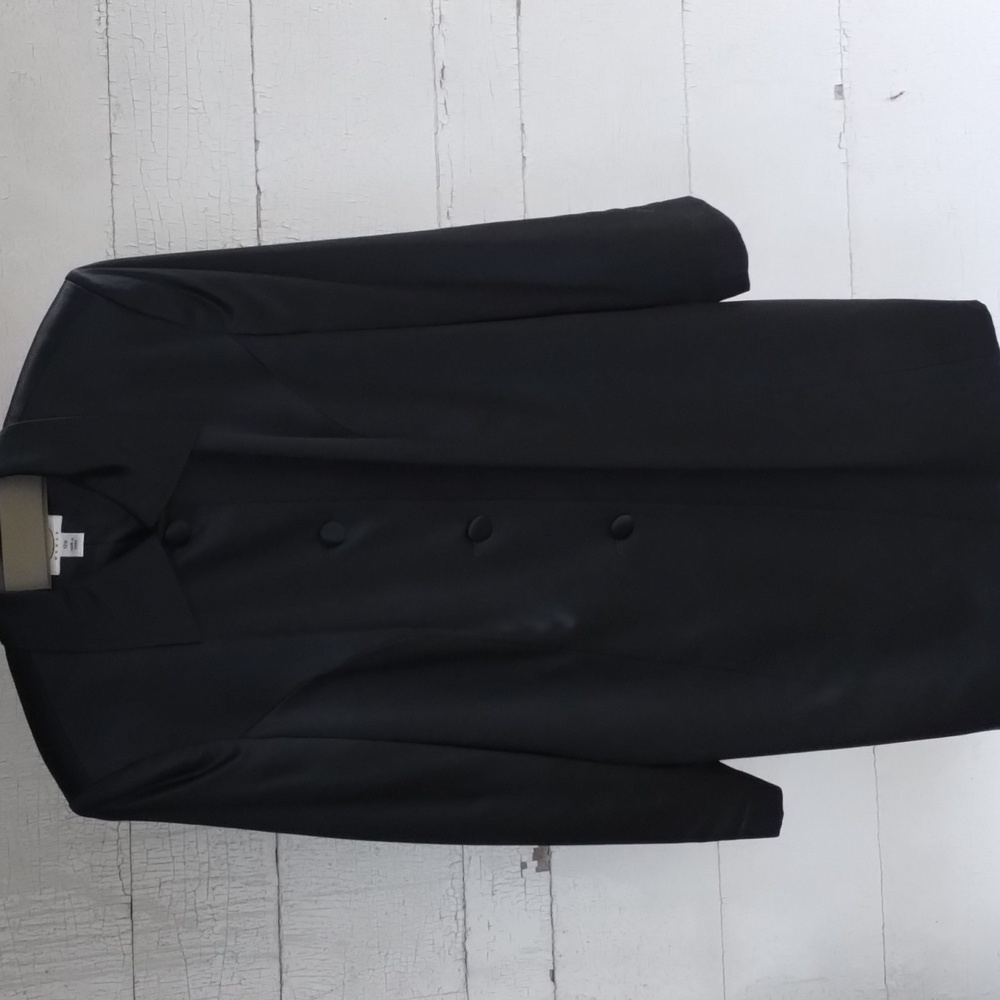 SUMPTUOUS SILK SATIN COAT